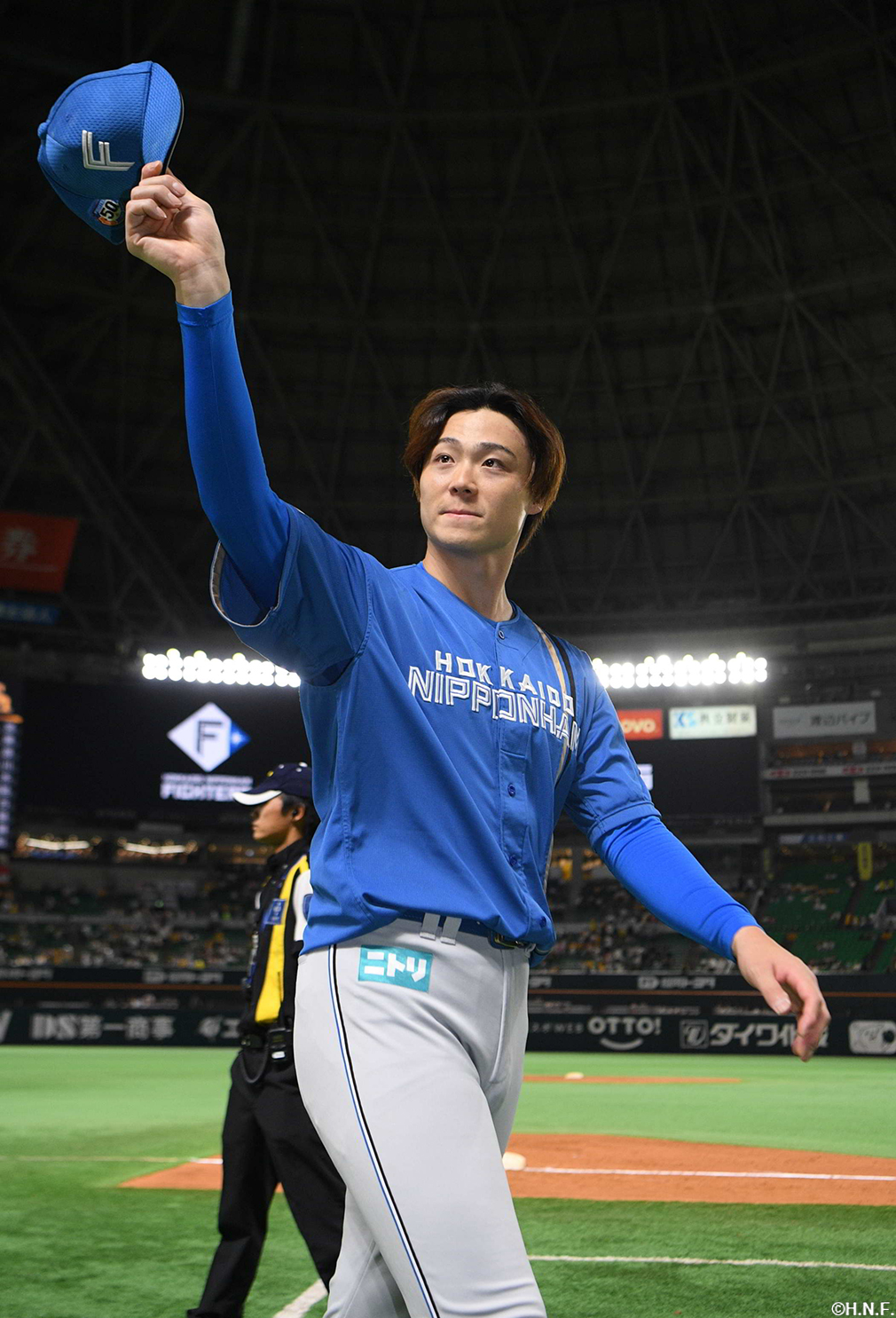 ヒーローの山﨑福投手