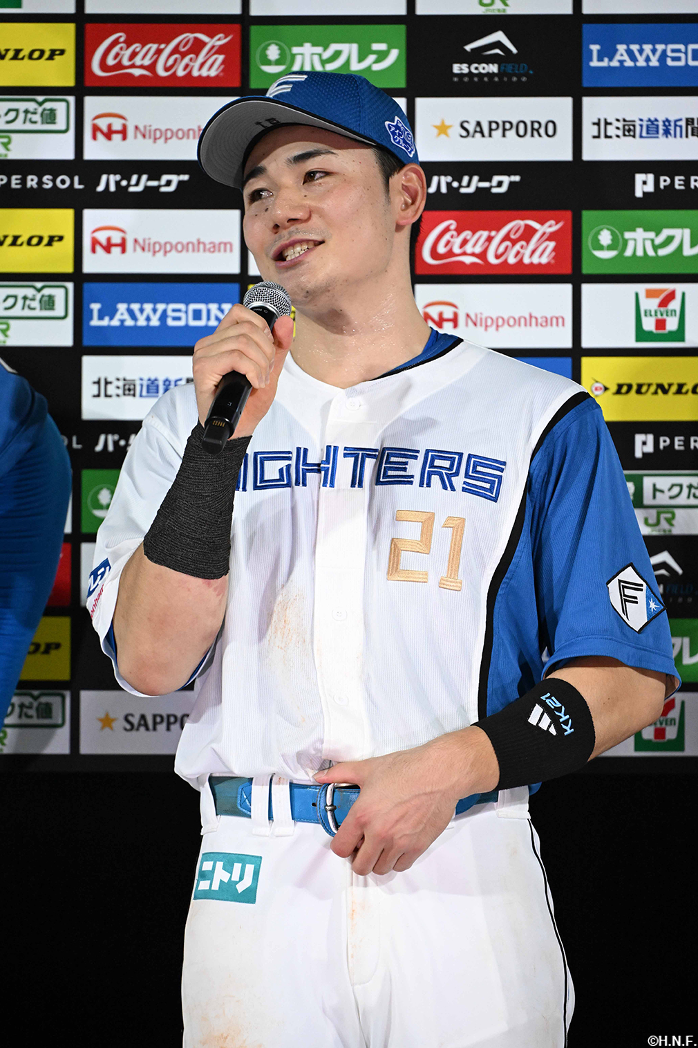 ヒーローの清宮選手