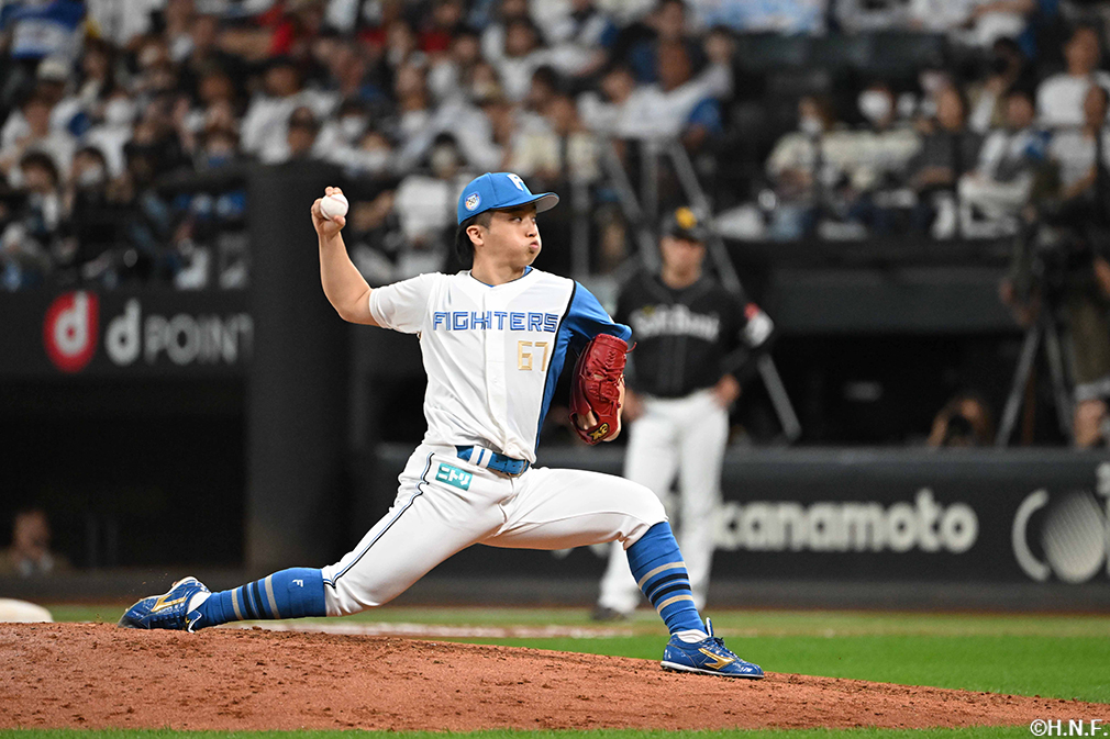 8回、五番手の山本拓投手