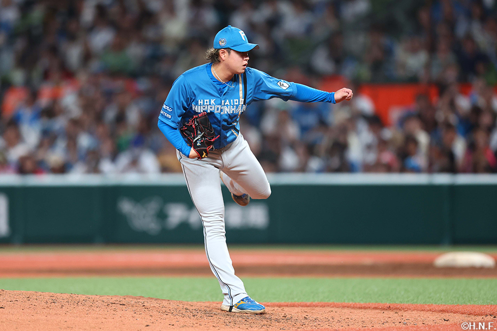 7回、三番手の堀投手