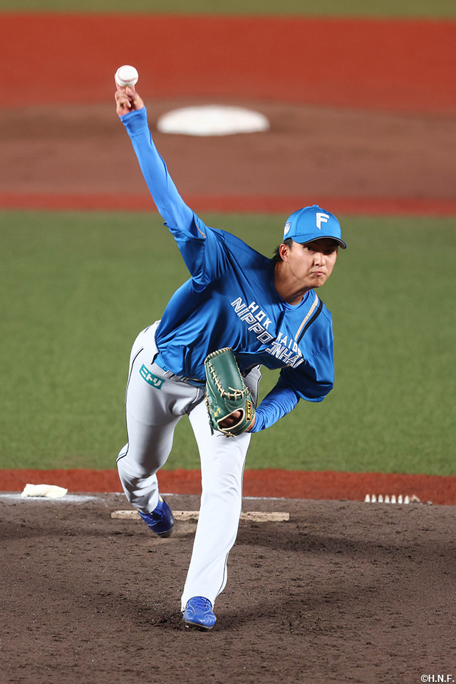 先発の達投手03