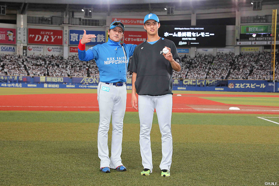 新庄監督と達投手