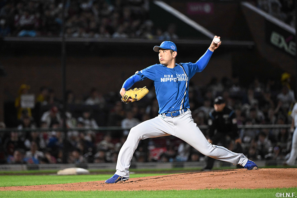 先発の加藤貴投手