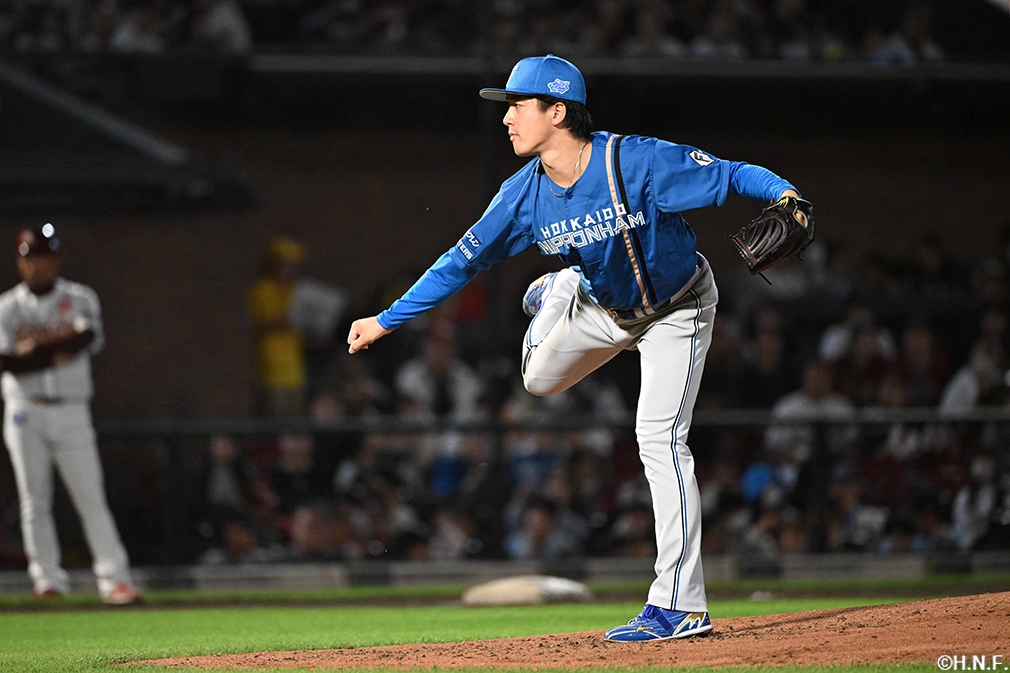 4回、三番手の北山投手