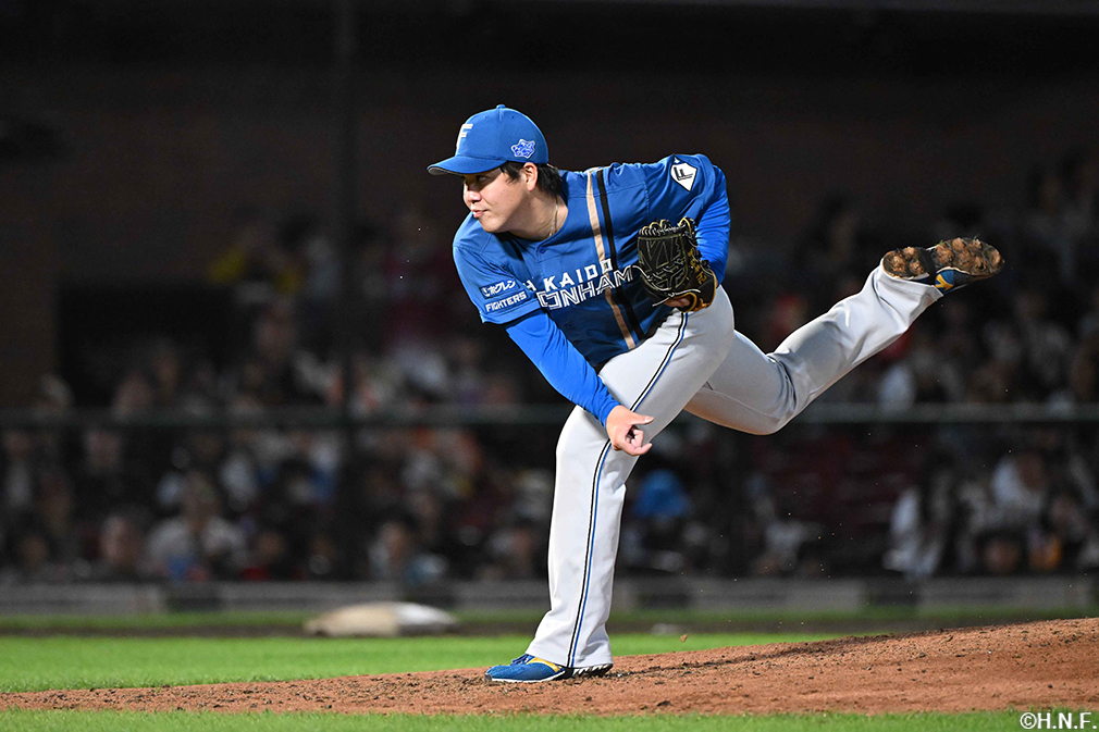 6回、四番手の金村投手