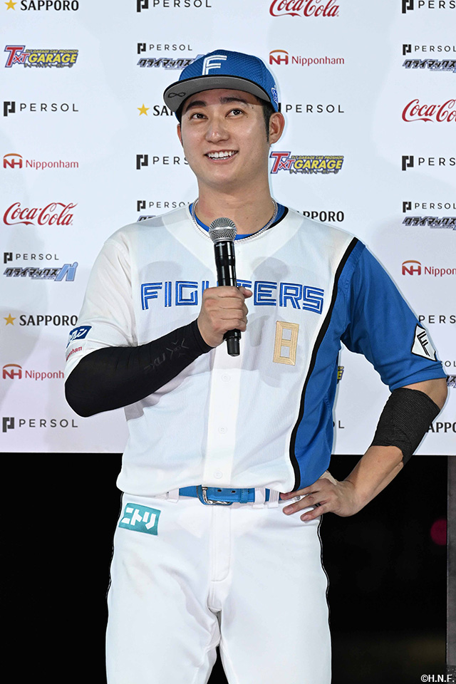 ヒーローの淺間選手