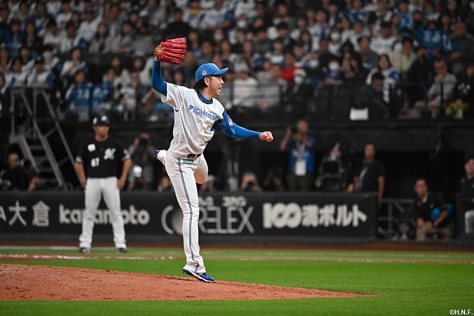 9回、五番手の宮西投手01