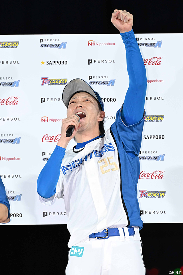 ヒーローの宮西投手