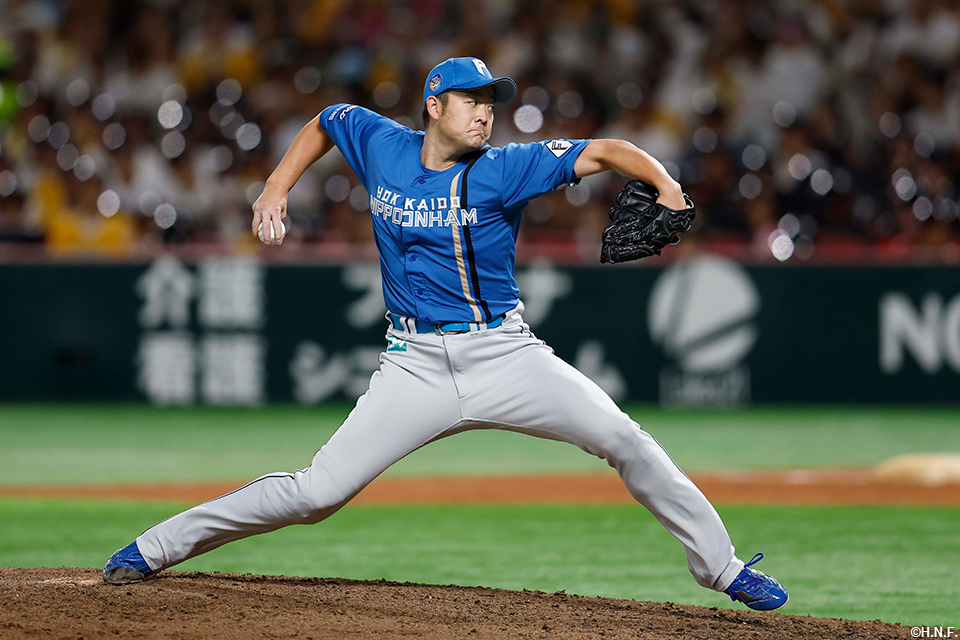 7回、四番手の齋藤友投手