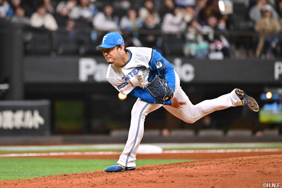 7回、二番手の池田投手