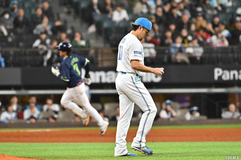 先発の伊藤投手10