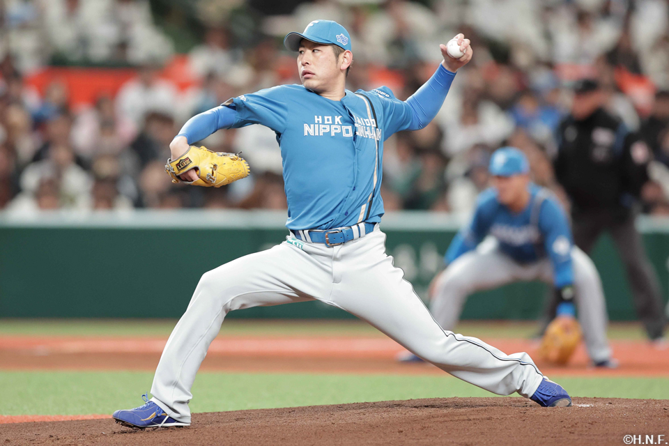 先発の加藤貴投手