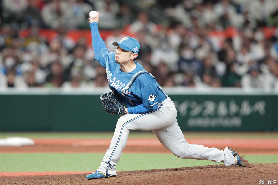 7回、二番手の池田投手