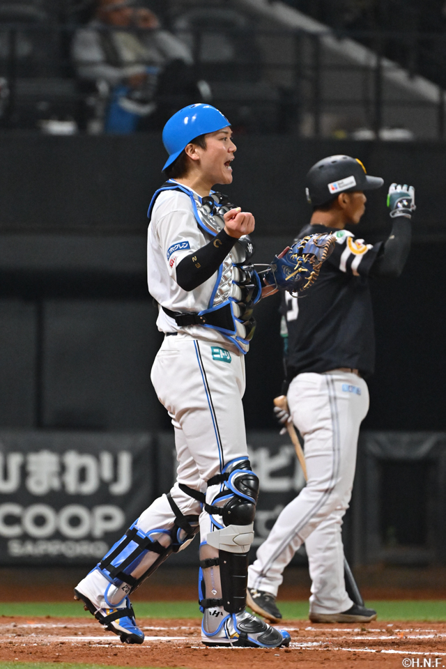 3回表の伏見選手