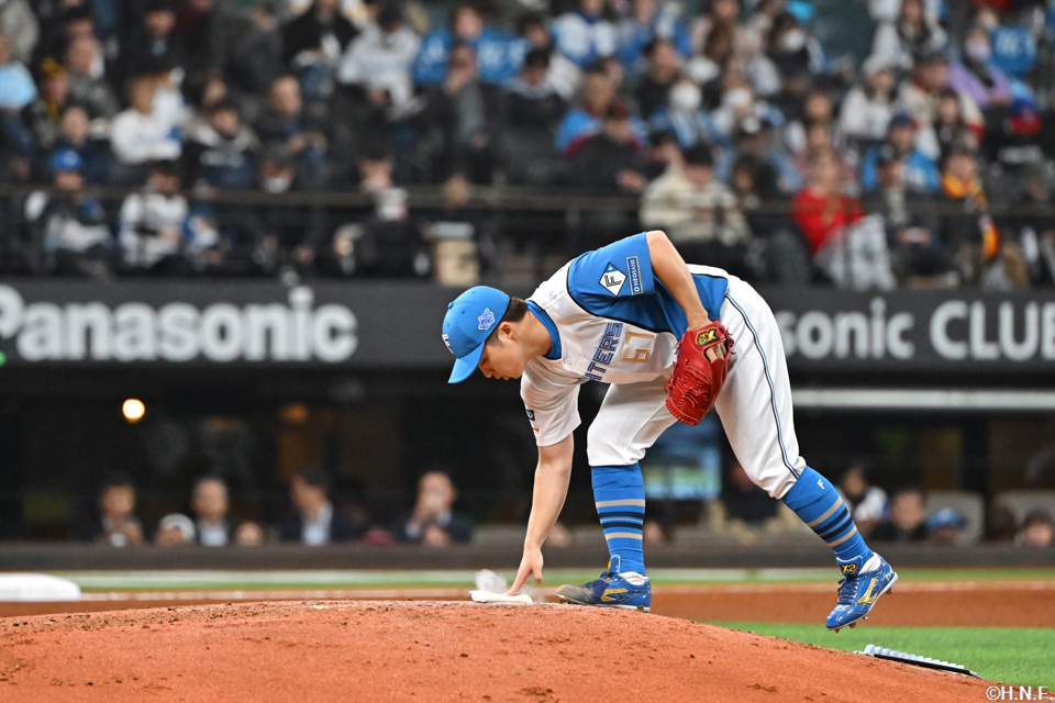 6回、二番手の山本拓投手03