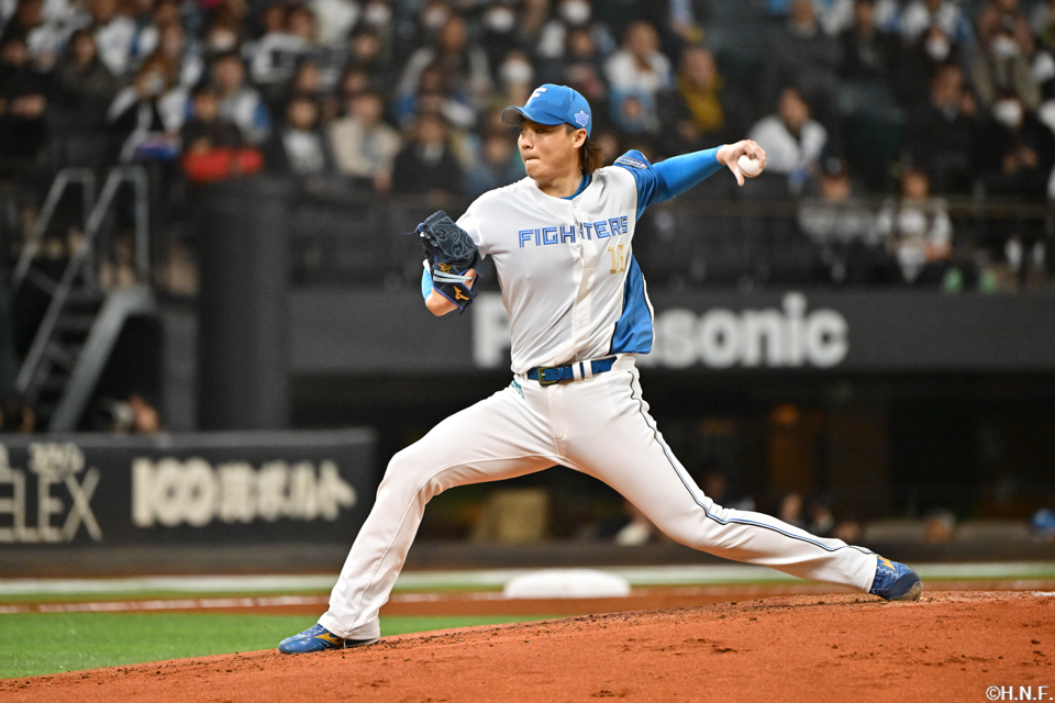 先発の山﨑福投手12