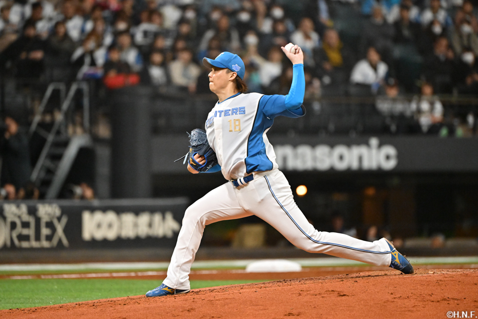 先発の山﨑福投手13