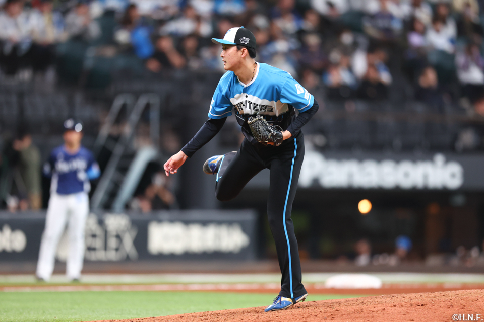 9回、五番手の柳川投手