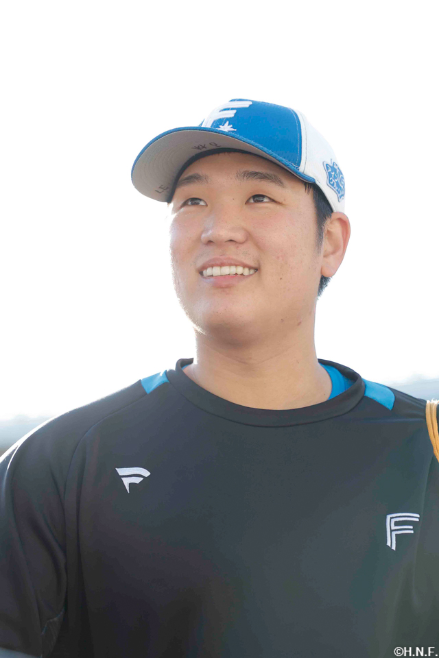 一軍に合流した古林投手