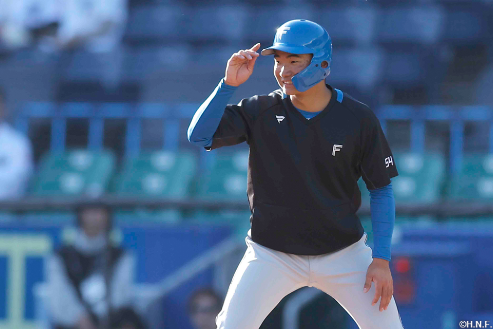 一軍に合流した山縣選手