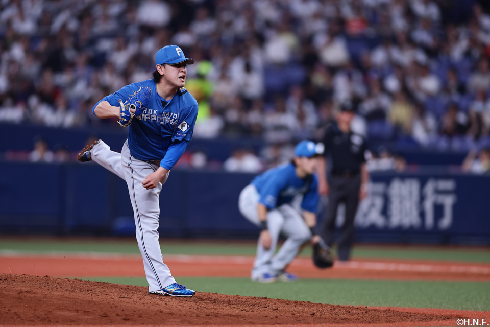 7回、二番手の河野投手