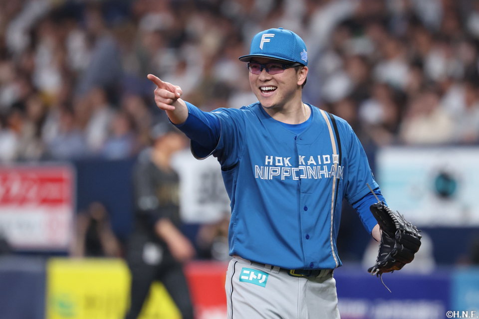 6回、二番手の生田目投手