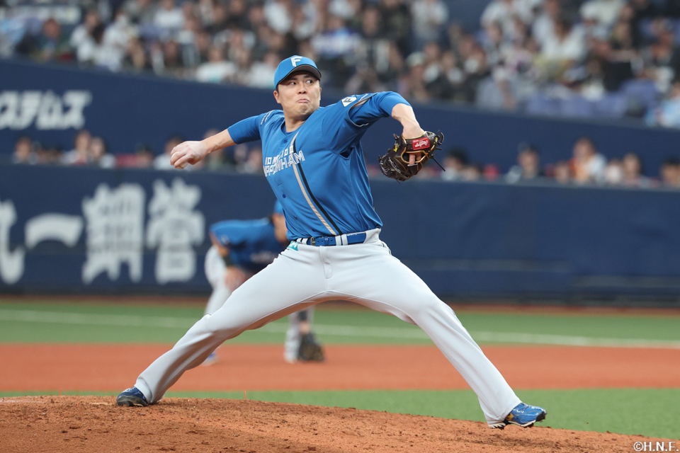 9回、五番手の田中正義投手