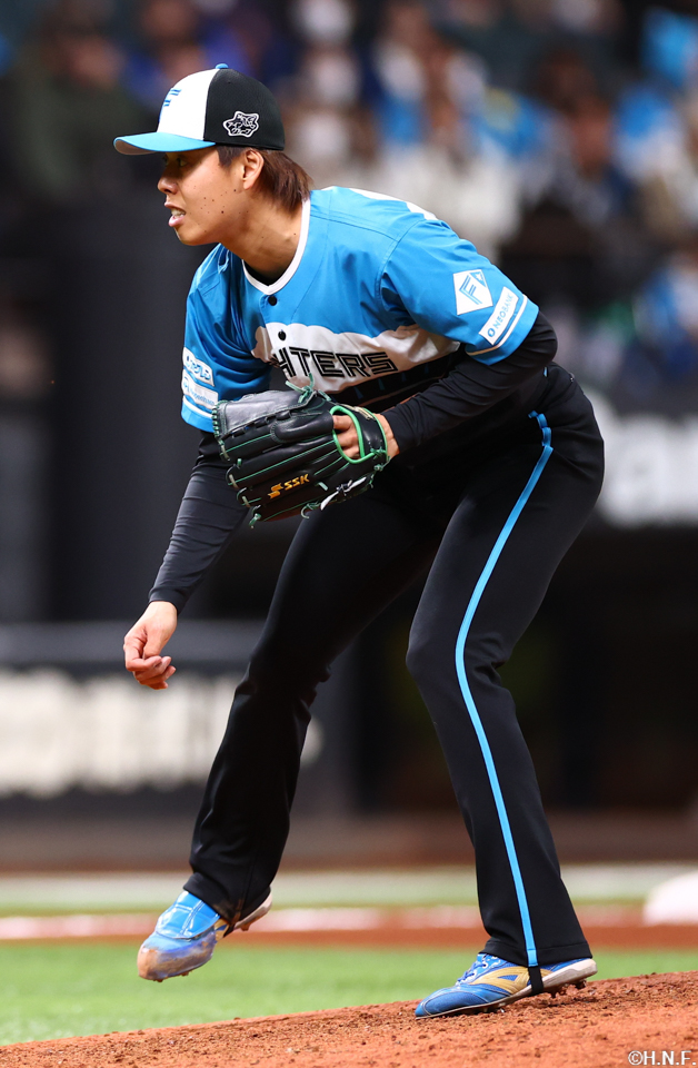 8回、二番手の杉浦投手