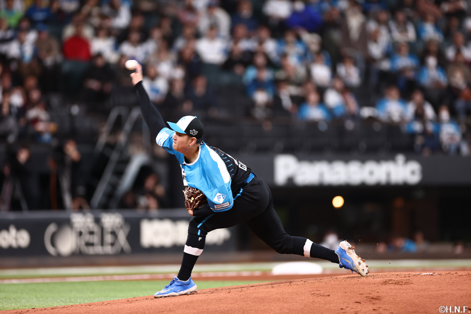 先発の古林投手13