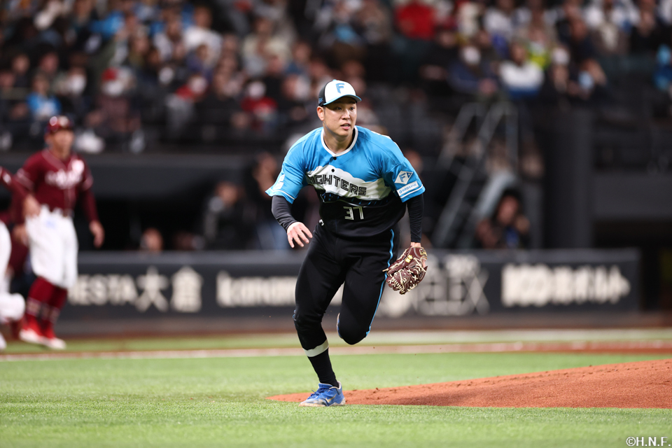 先発の古林投手16