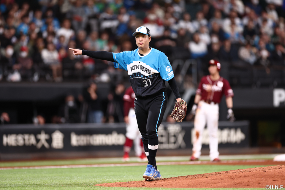 先発の古林投手22