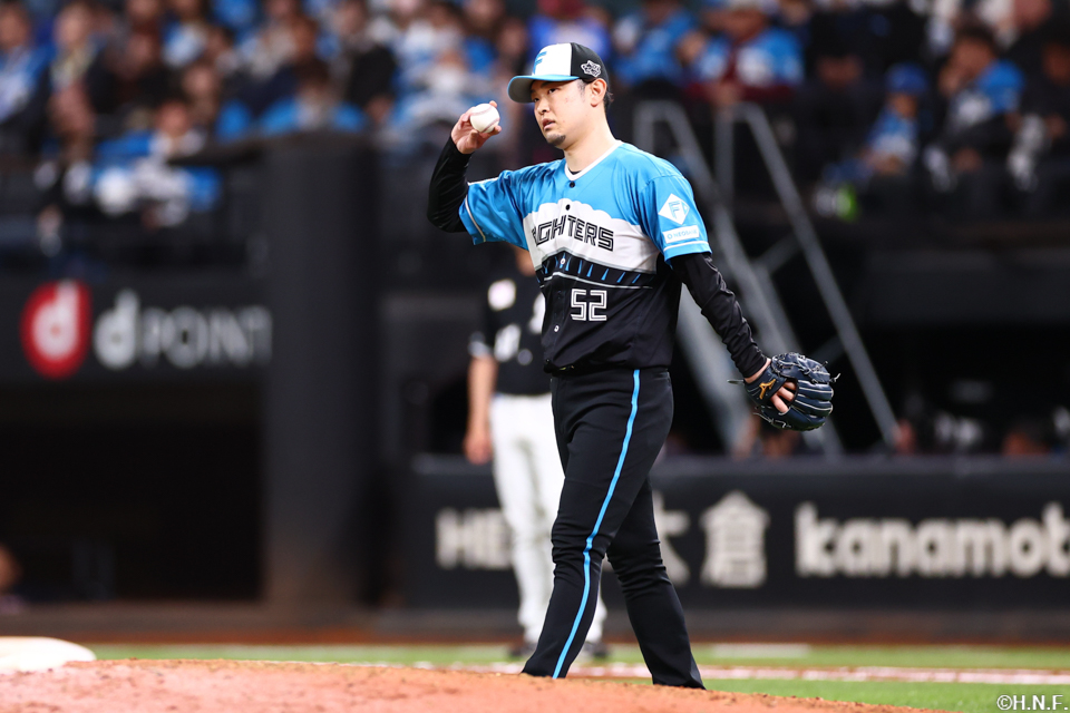 9回、四番手の池田投手