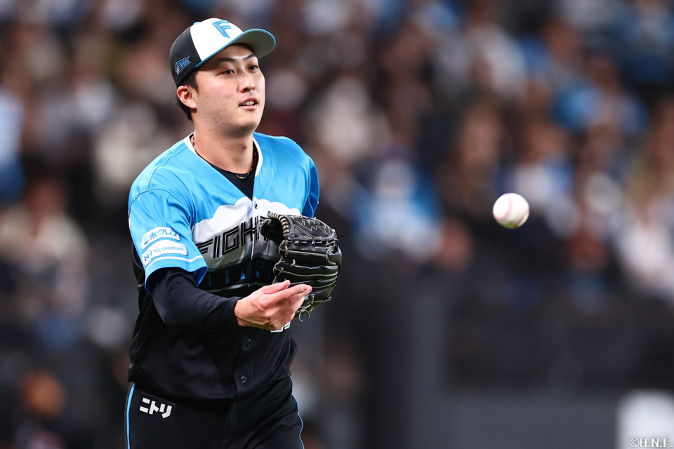 7回、二番手の柳川投手