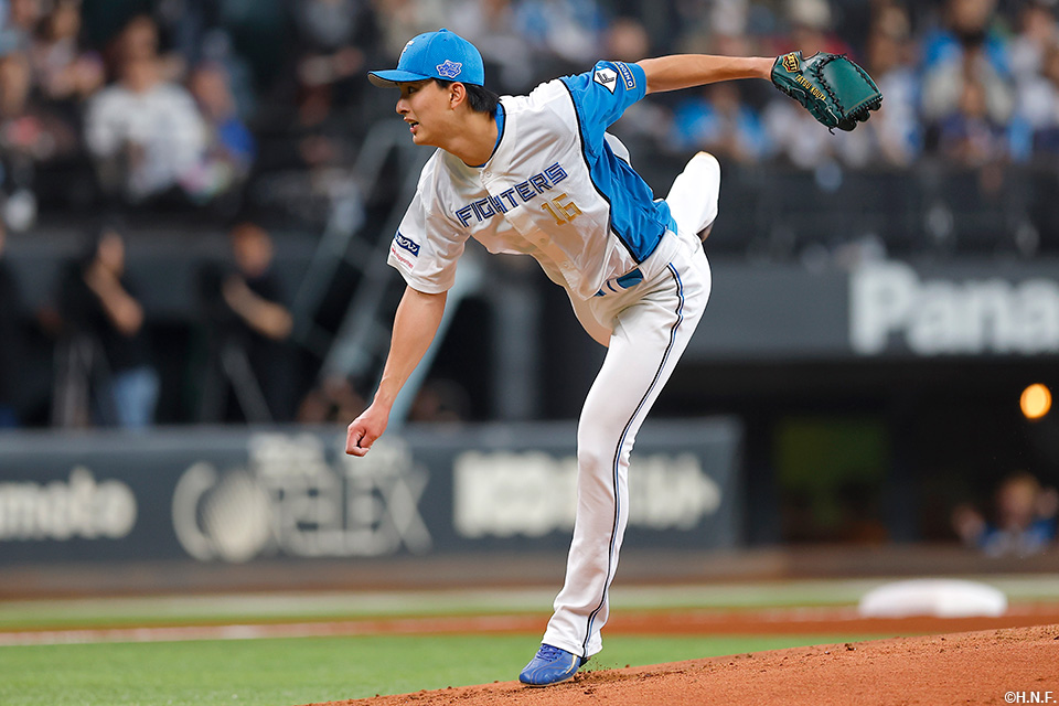 先発の達投手03