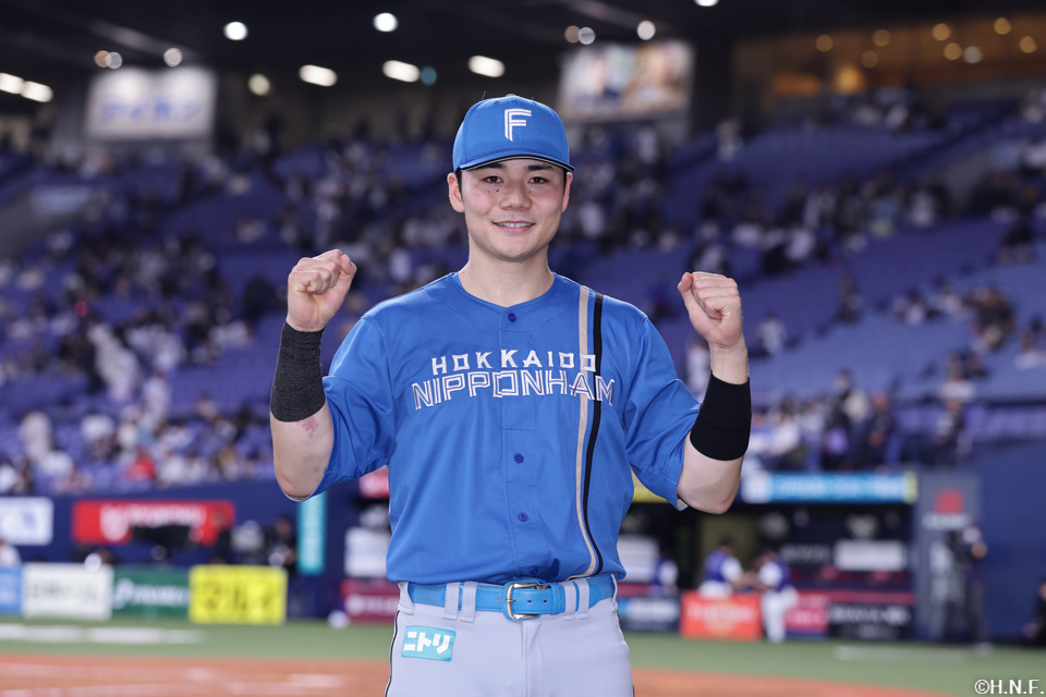 ヒーローの清宮選手