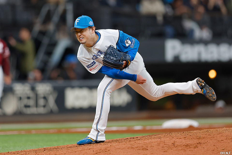 7回、五番手の池田投手