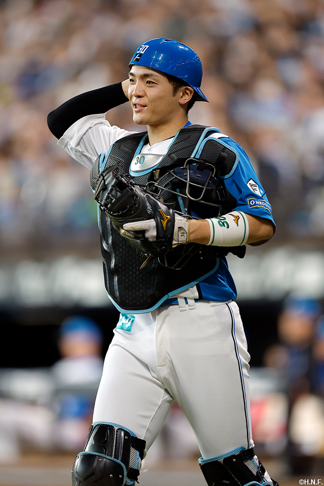 試合前の郡司選手