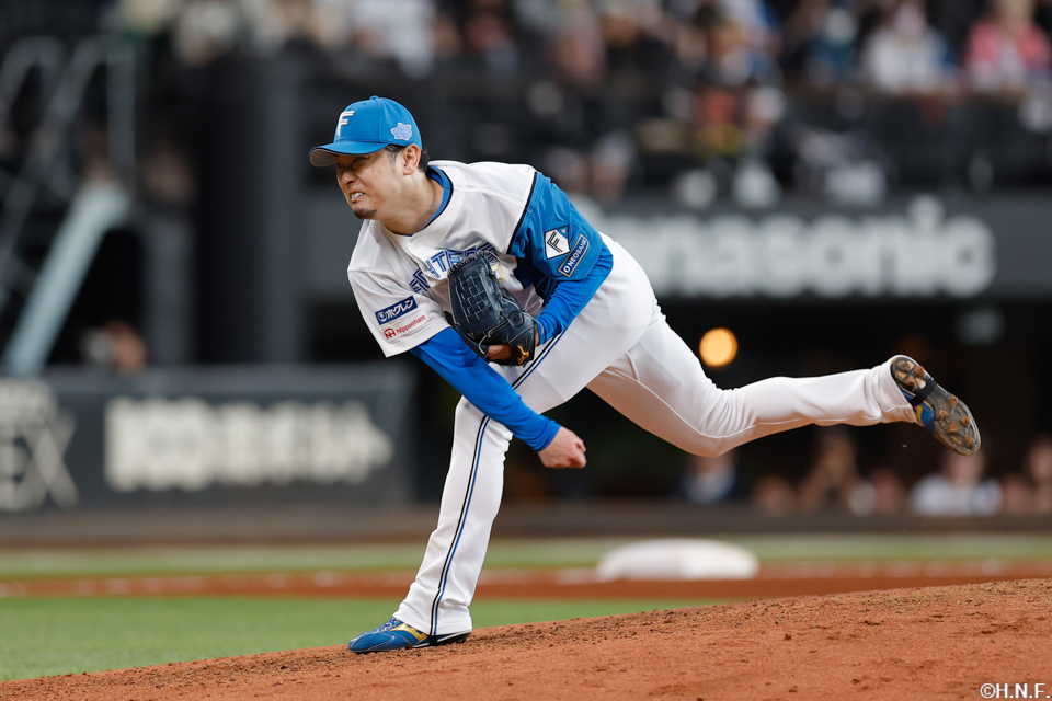 8回、四番手の池田投手