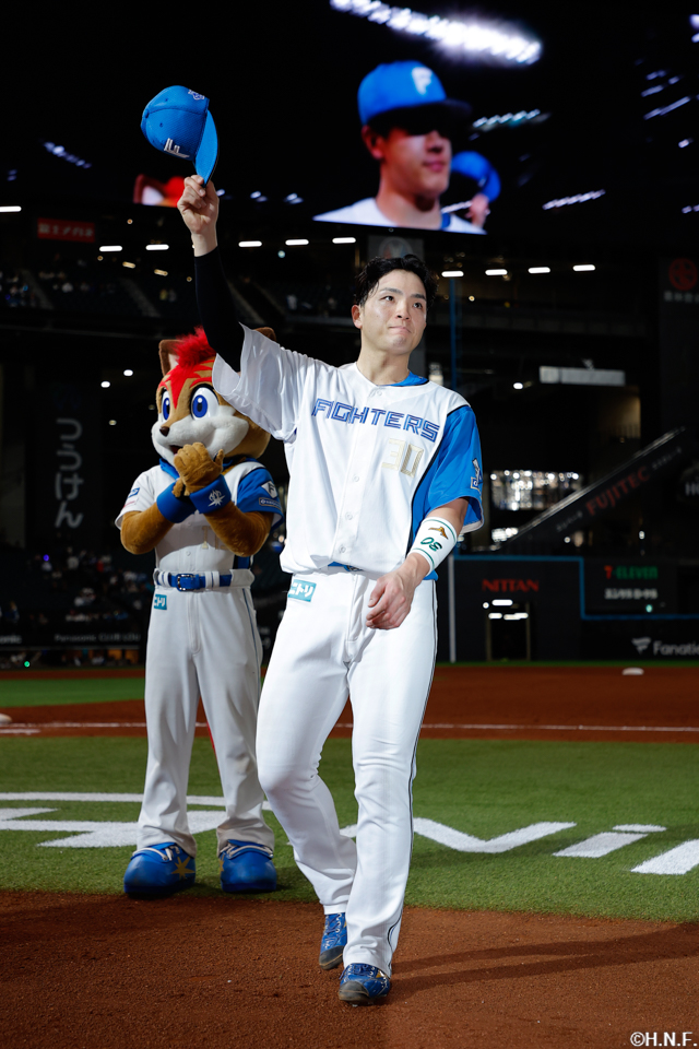 ヒーローの郡司選手