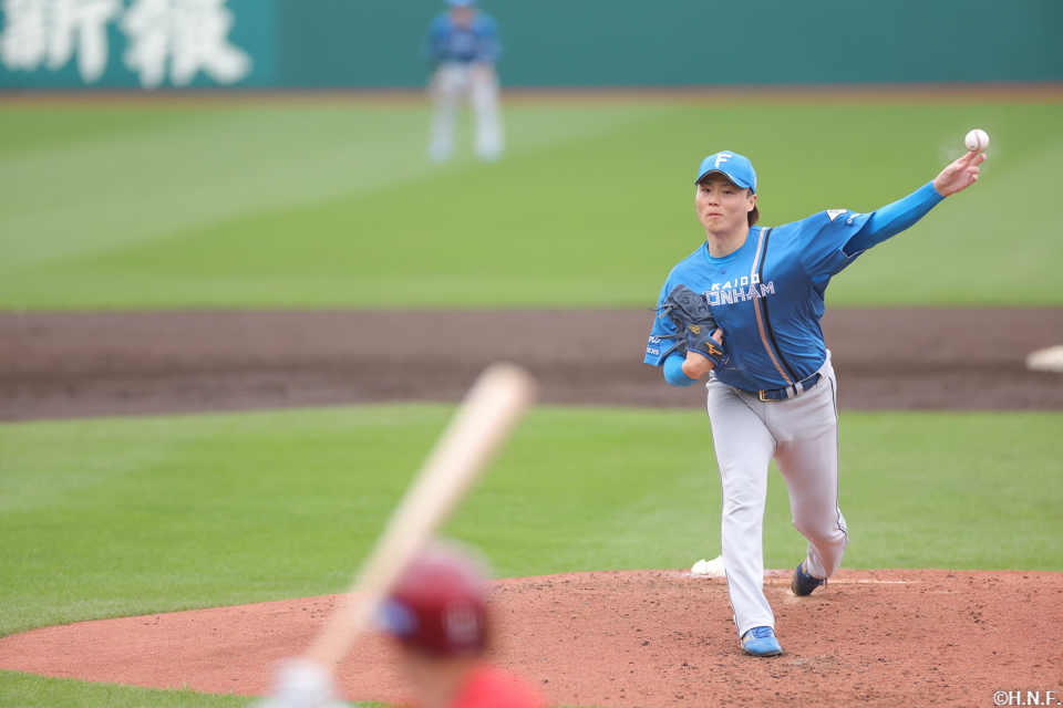 先発の山﨑福投手