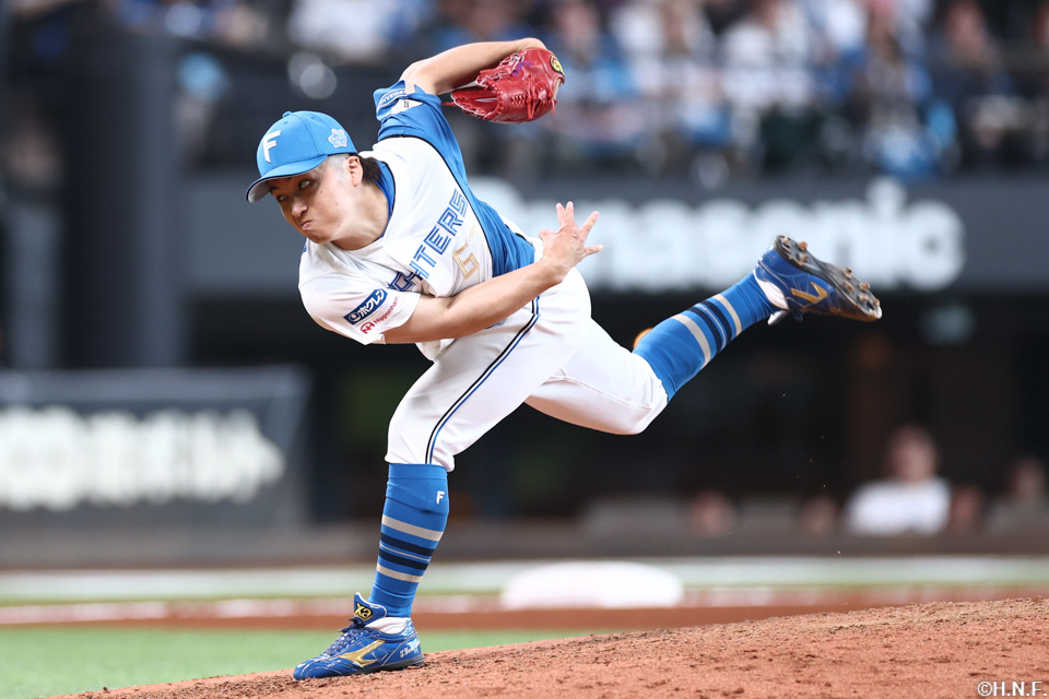 9回、四番手の山本拓投手