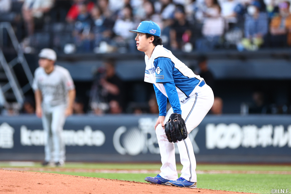 5回表、北山投手