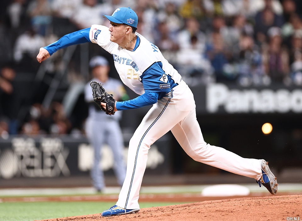 5回、三番手の柳川投手