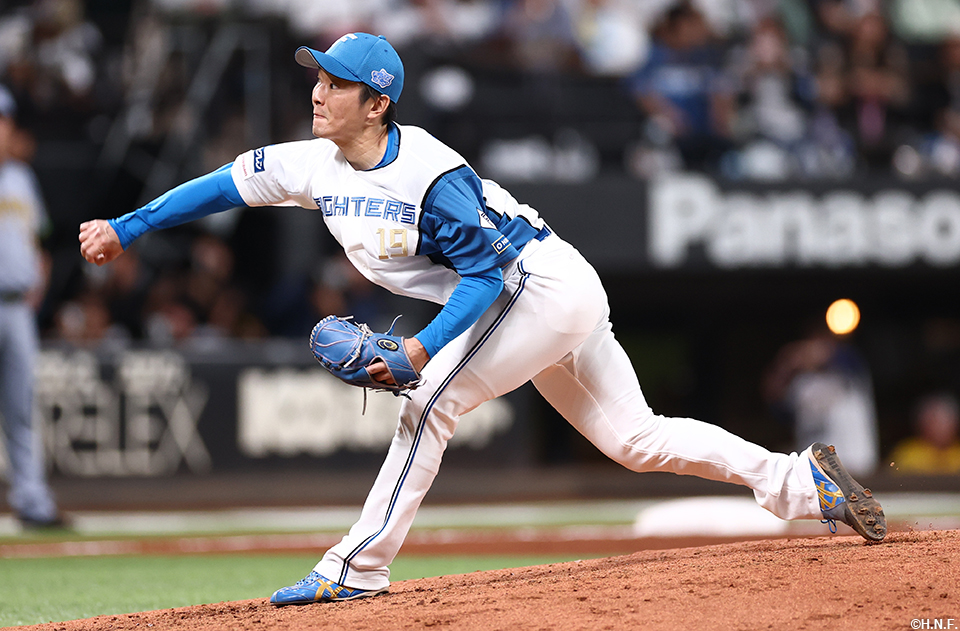 6回、四番手の玉井投手