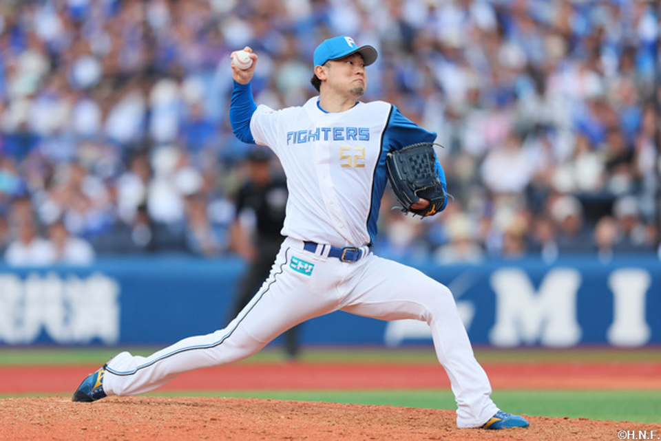 8回、二番手の池田投手