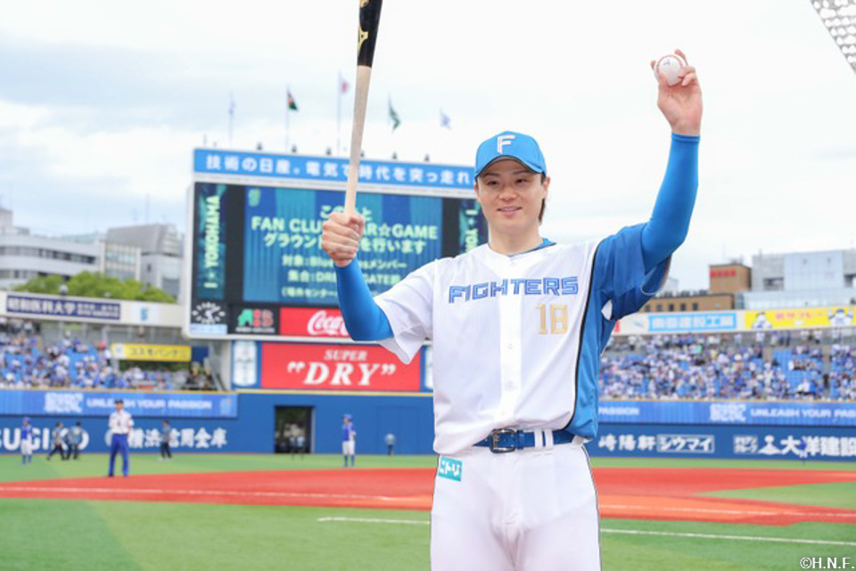 ヒーローの山崎福投手