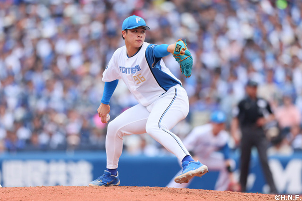 8回、三番手の孫投手