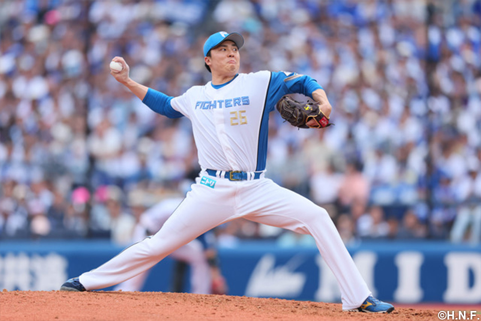 9回、四番手の田中正義投手