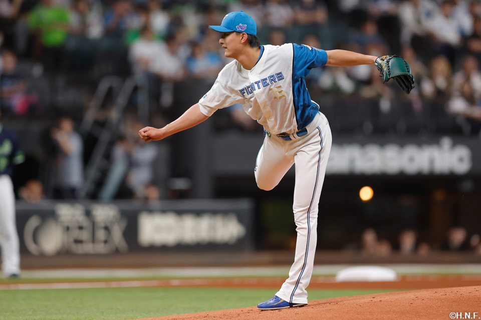 先発の達投手01