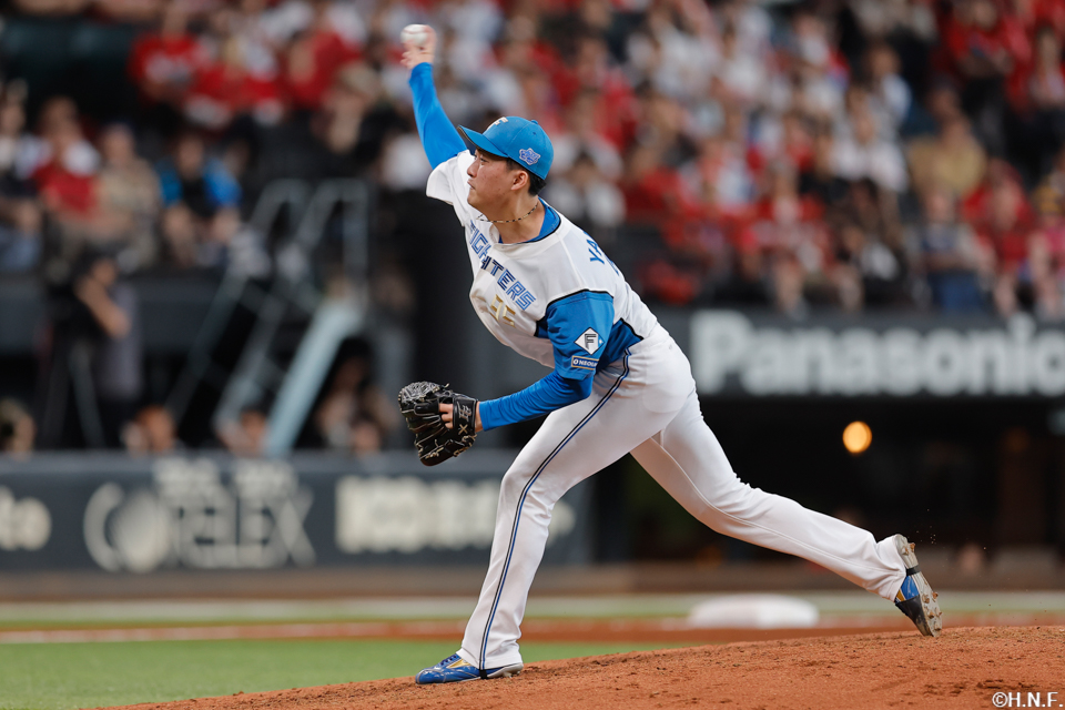 7回、二番手の柳川投手01